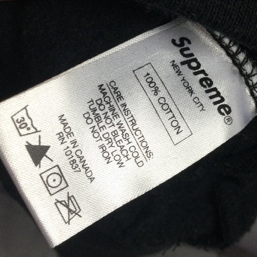 Supreme World Famous 1/4 Zip Sweater Sweatshirt M - Picture 11 of 12